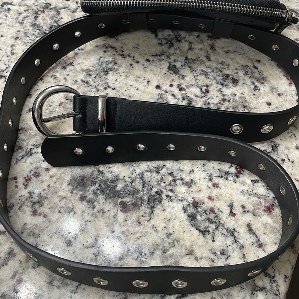 BEBE Black Bum Bag/fanny pack - Picture 6 of 6